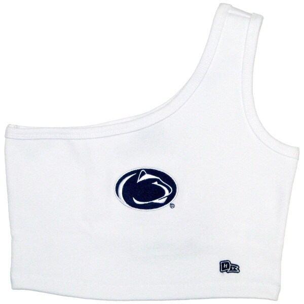 women's white senior top with Penn State Athletic Logo